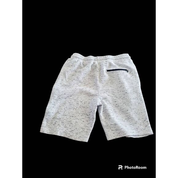 Brooklyn Shorts Mens Medium White Black THE KNIT SHORT Casual Sweat Bottoms - Picture 2 of 2